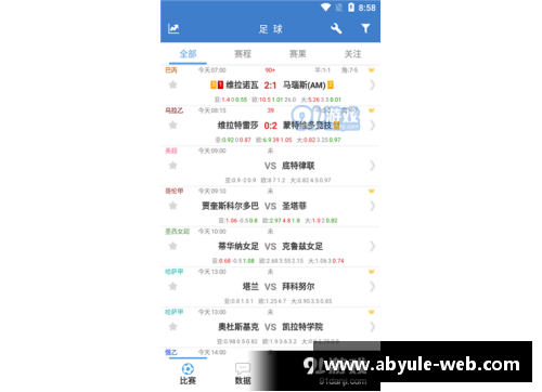 足球比分网:全面解析赛事数据及实时战况